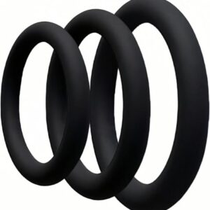 3Pcs Silicone Rings Sets Male Silicone Ring Toys for Couples for Men for Games Erection Longer Harder Stronger Cock Enlargement Machine Easy in Sweater Pocket 7G3D6B22